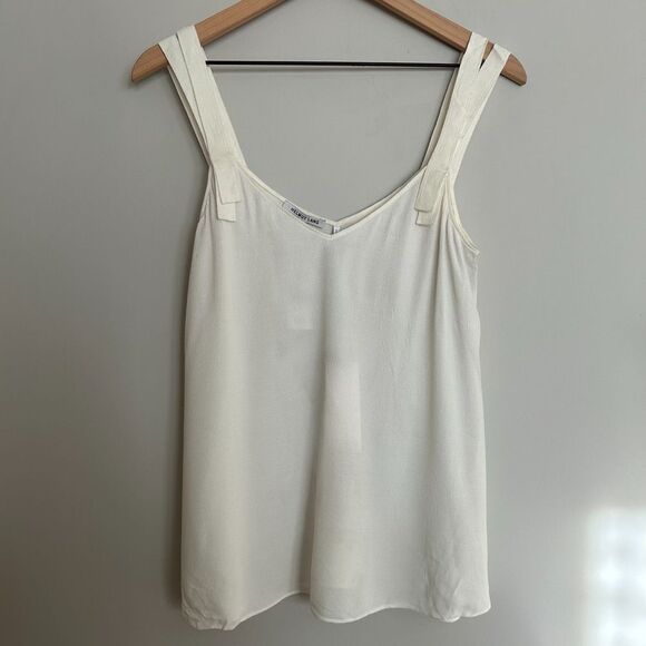 Helmut Lang Double Strap Top - Ivory - Picture 1 of 9